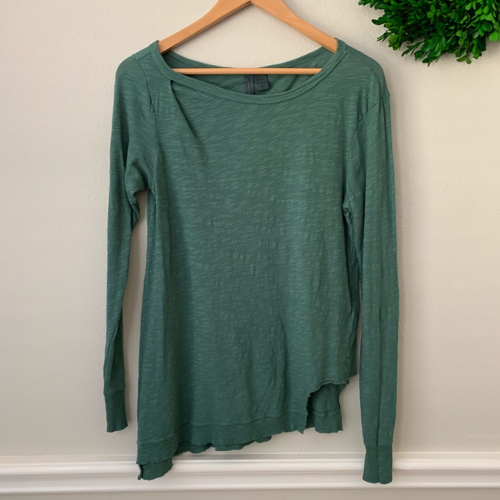 Left of Center Anthropologie Long Sleeve Top NWT S